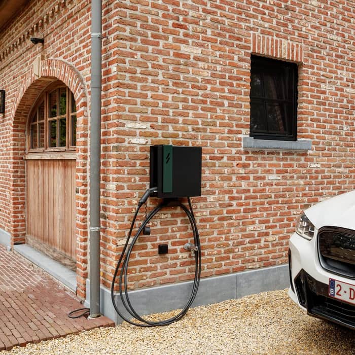 Blitzpower laadstation bij een woning