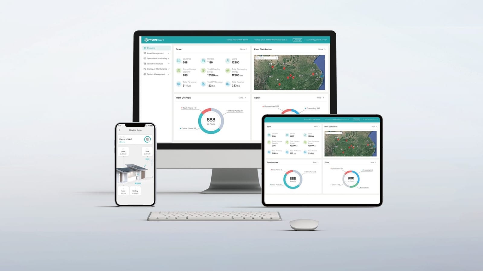 Pylontech monitoring app