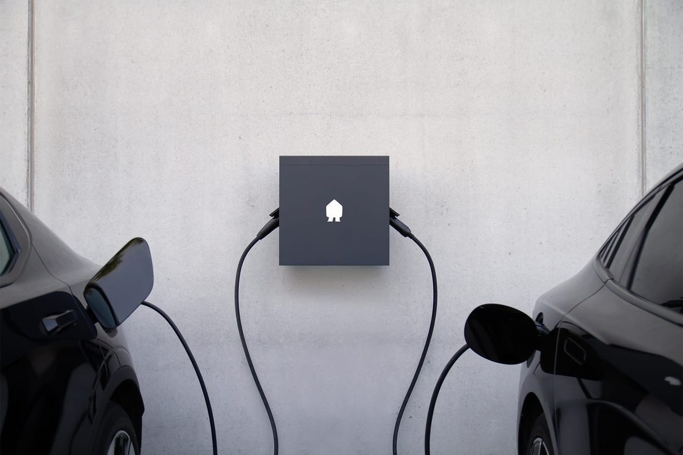 Smappee EV Dual Wall met twee laadpunten